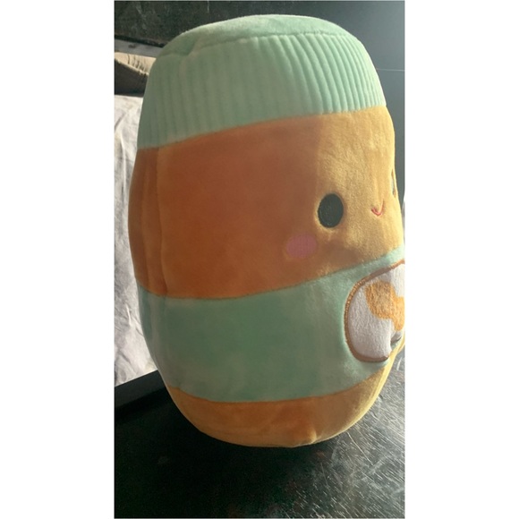 Squishmallow ANTOINE (NWT) Peanut Butter Jar 8” - Picture 5 of 6